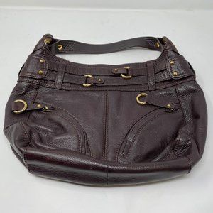 Steve Madden Luxe Brown Leather Handbag